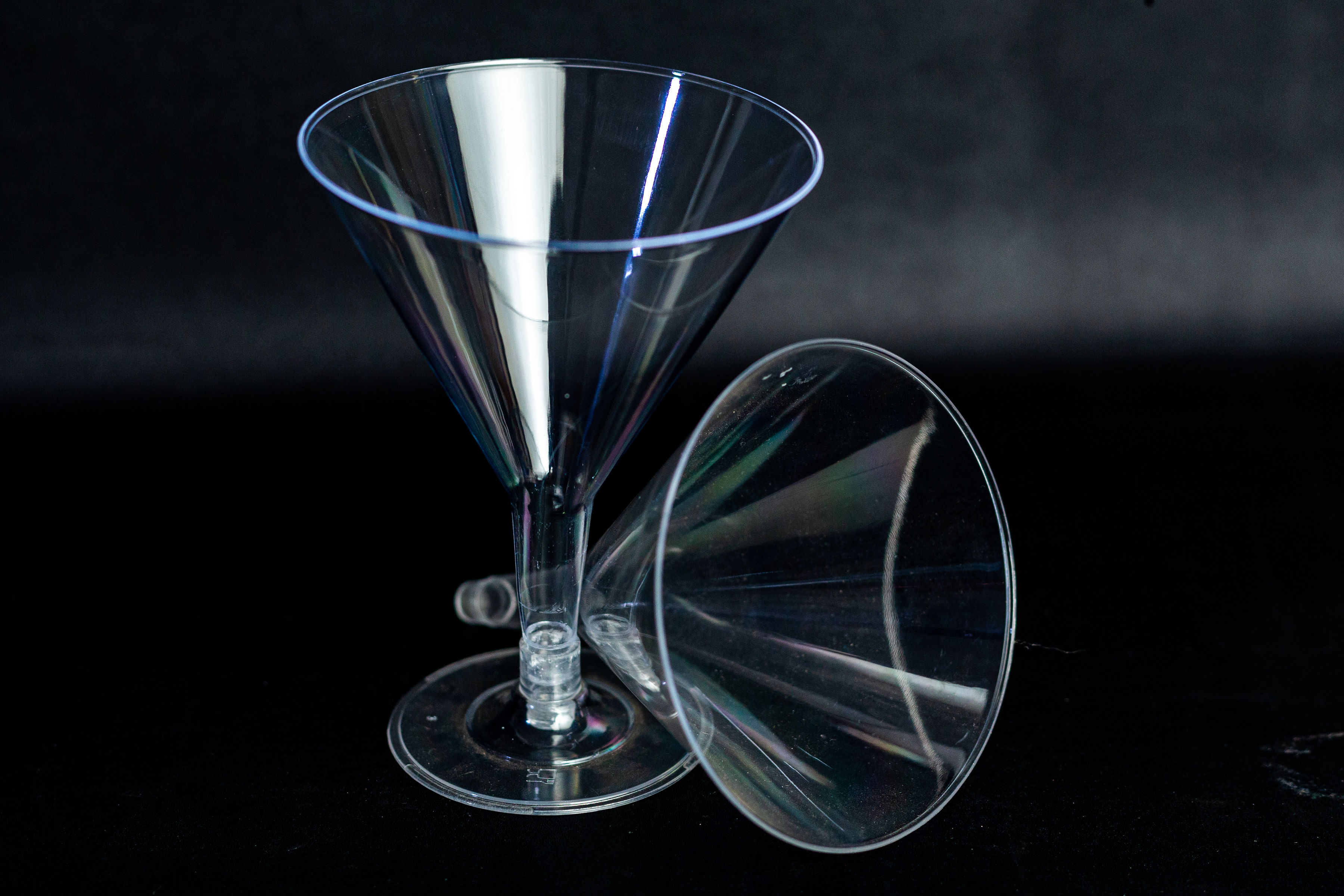 Disposable Martini glass