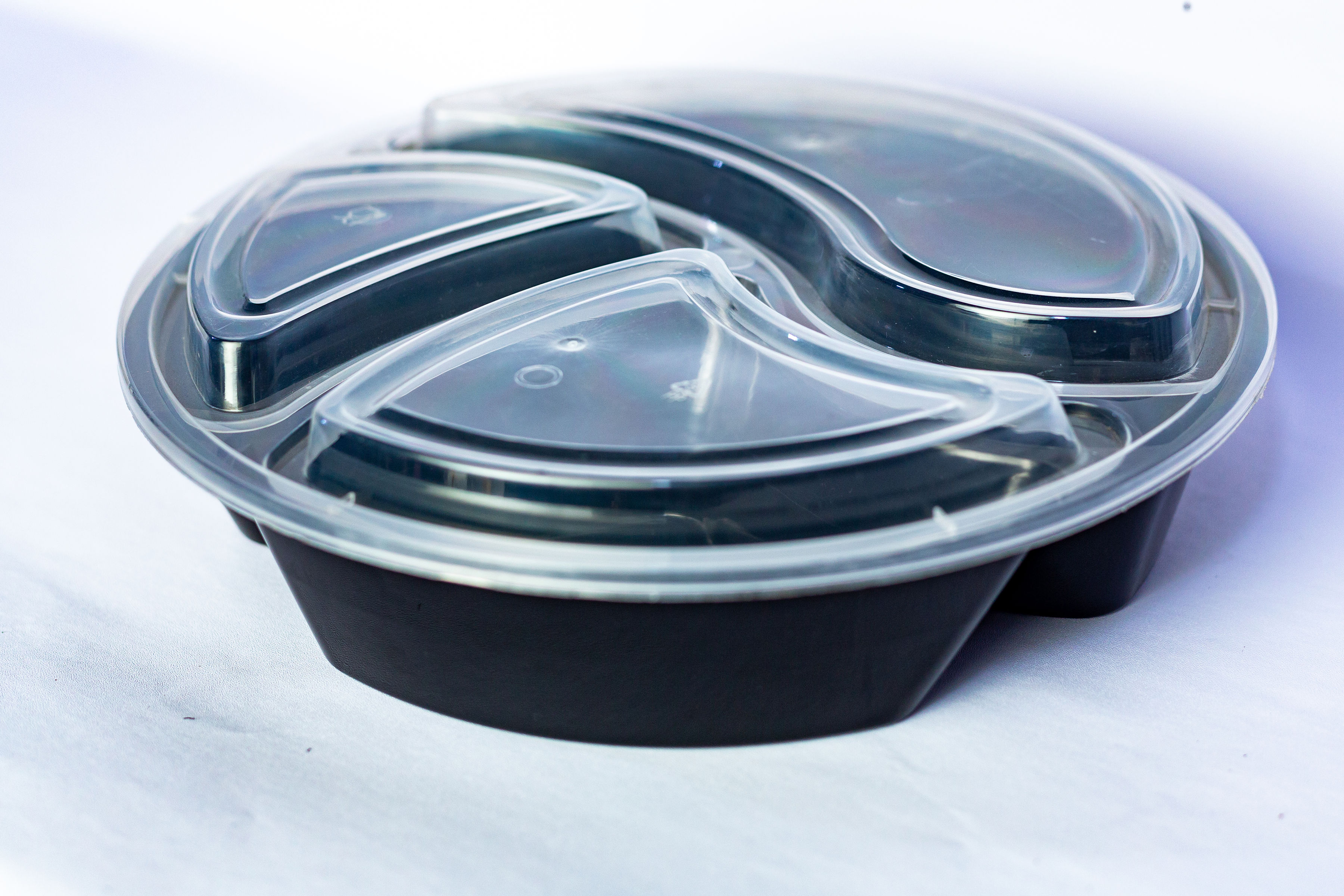 3-Compartment Microwave Bowl