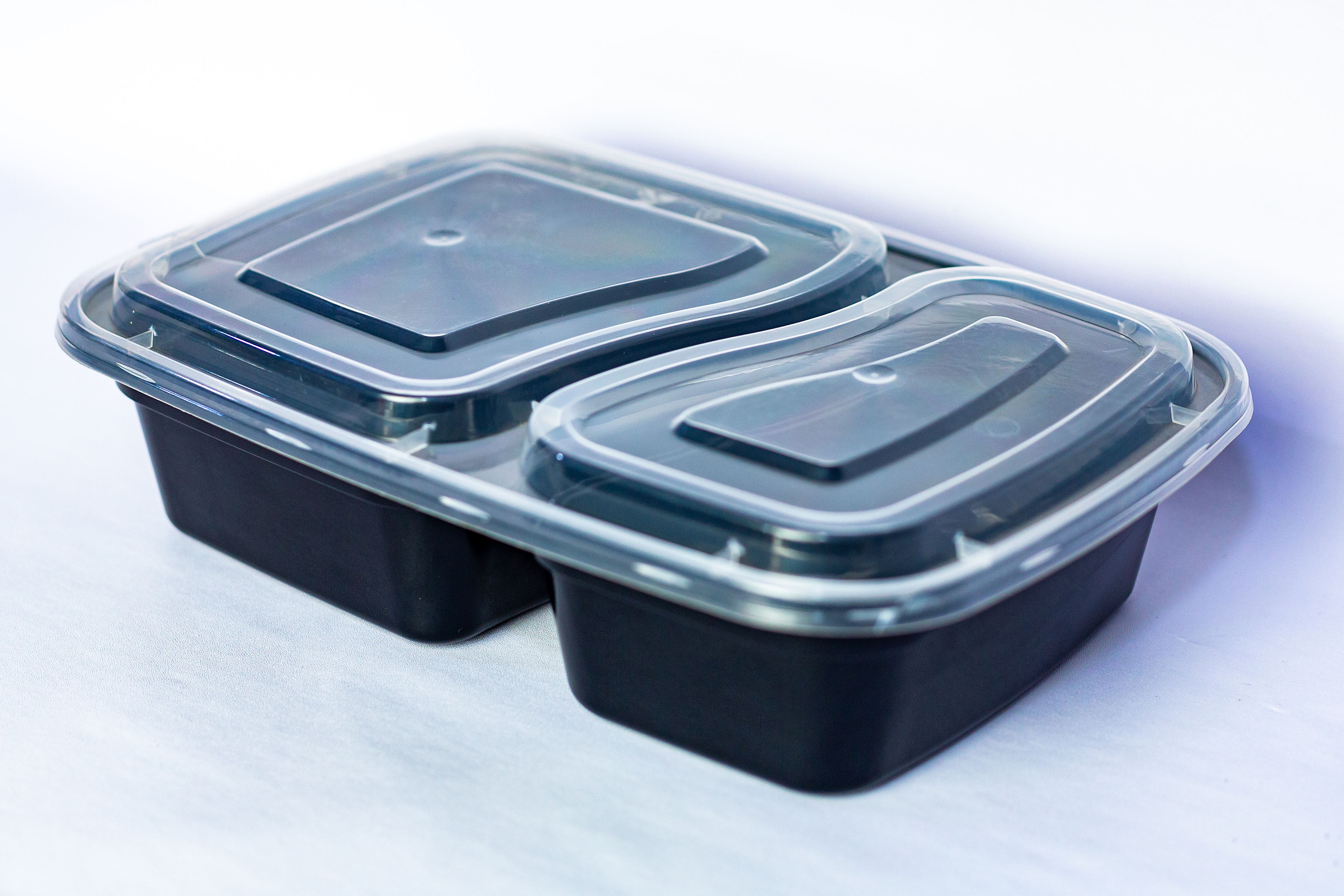 2-Compartment Microwave Bowl