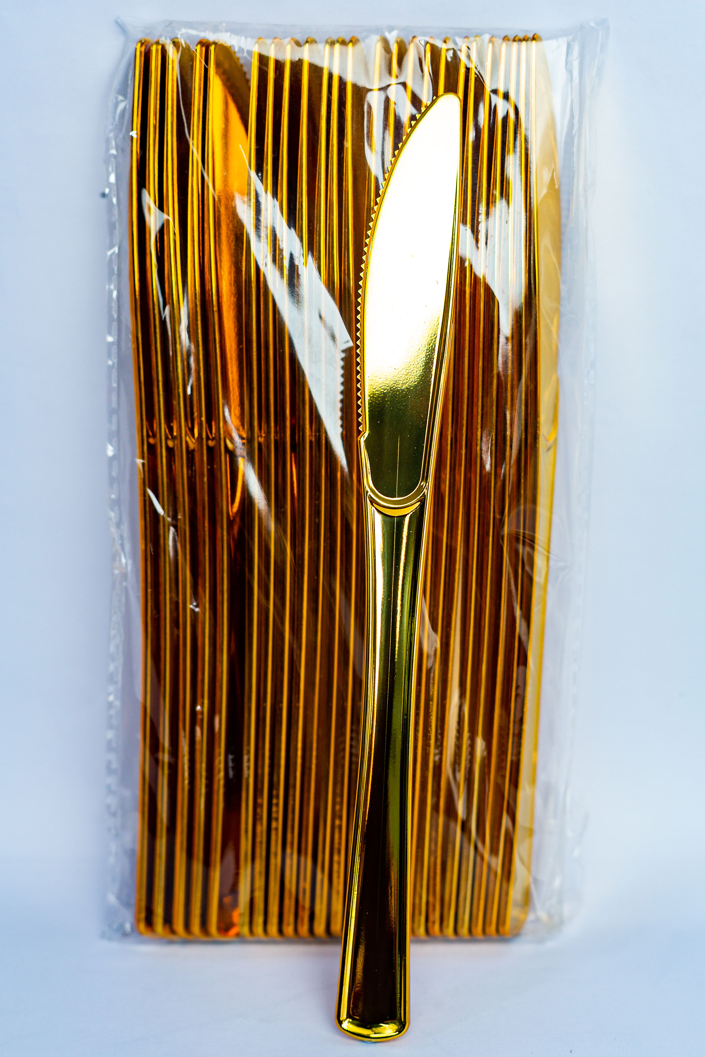 Stainless Steel Golden Knives