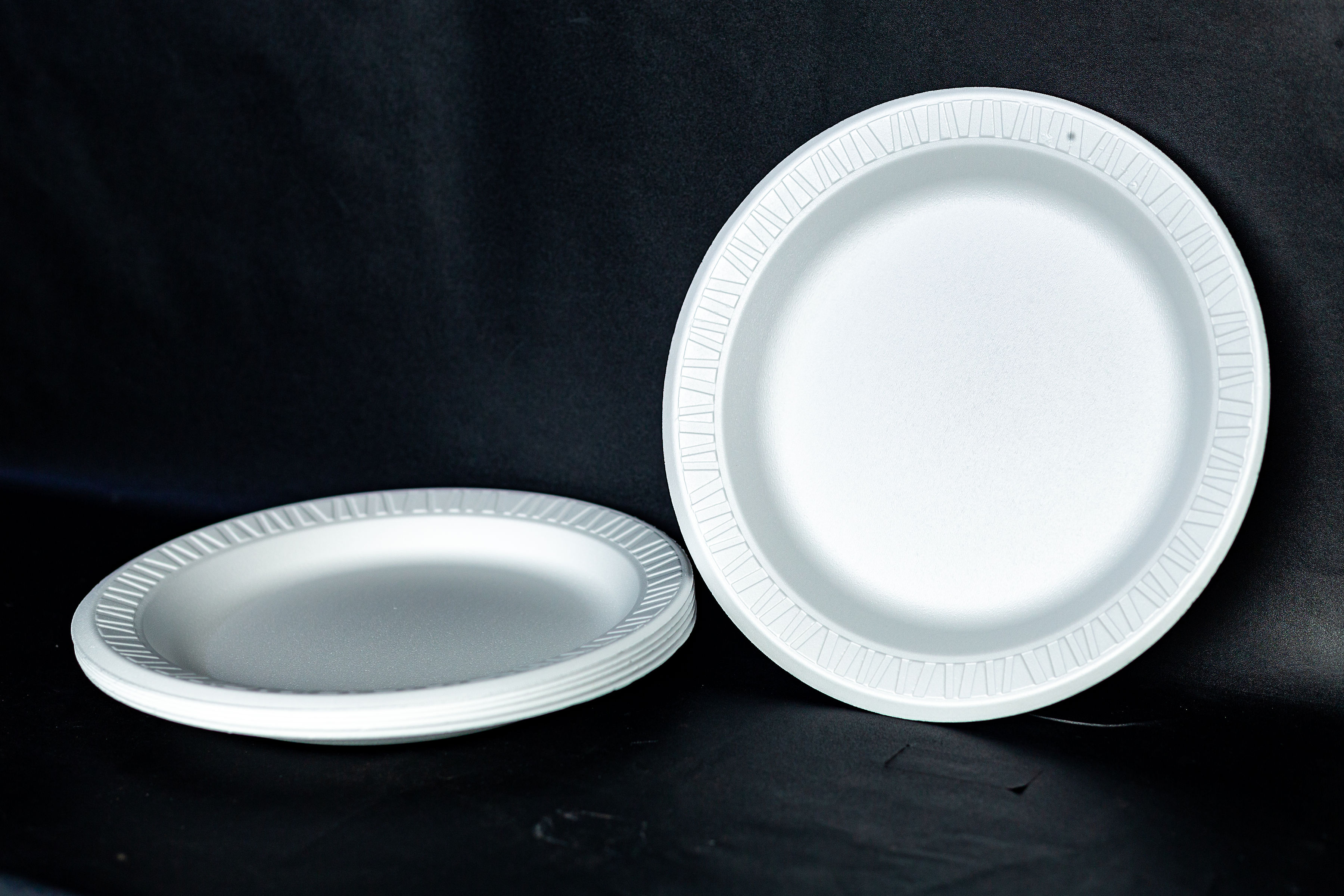Disposable plates hover