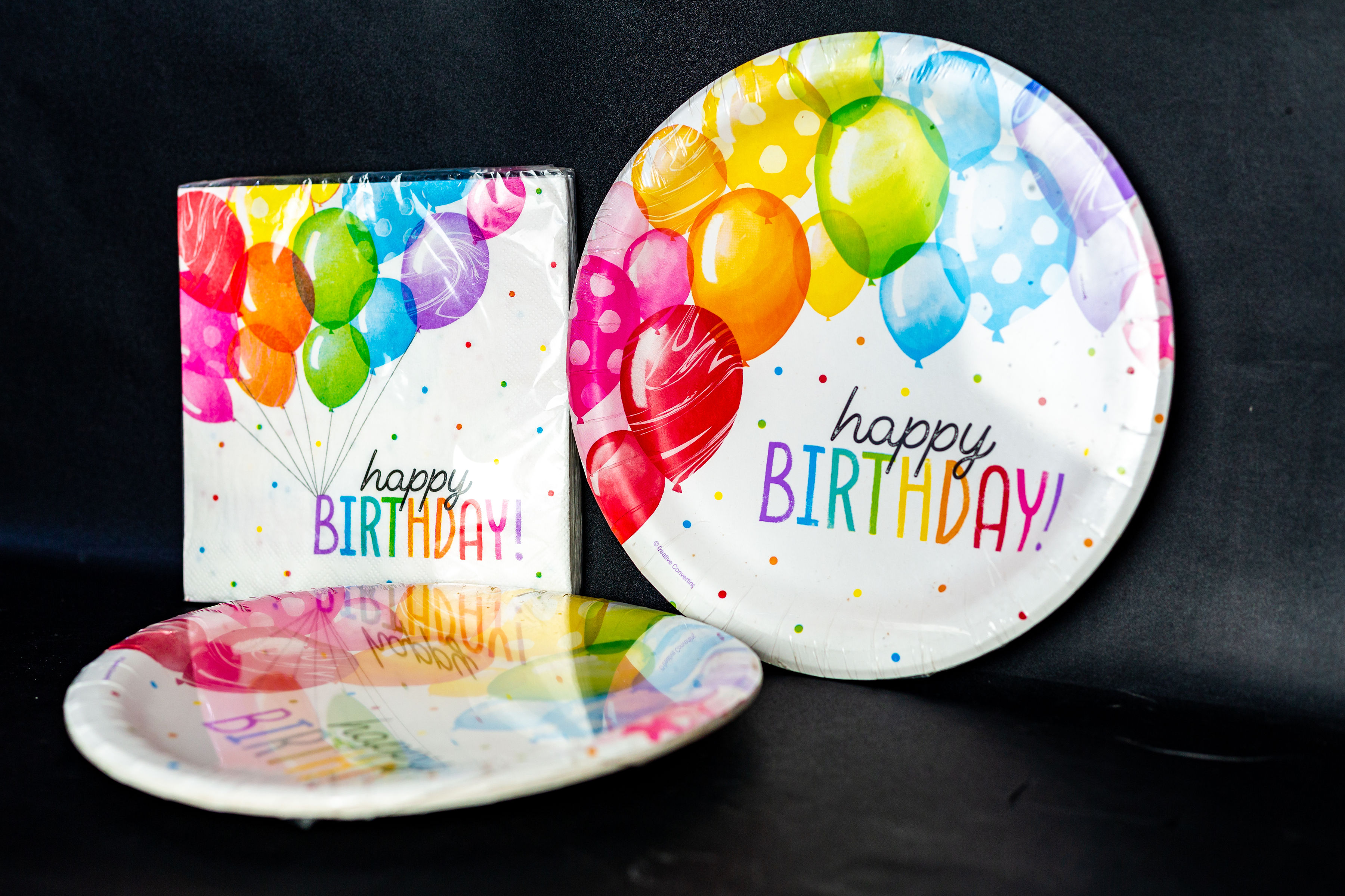 Birthday & Congrats Plates hover