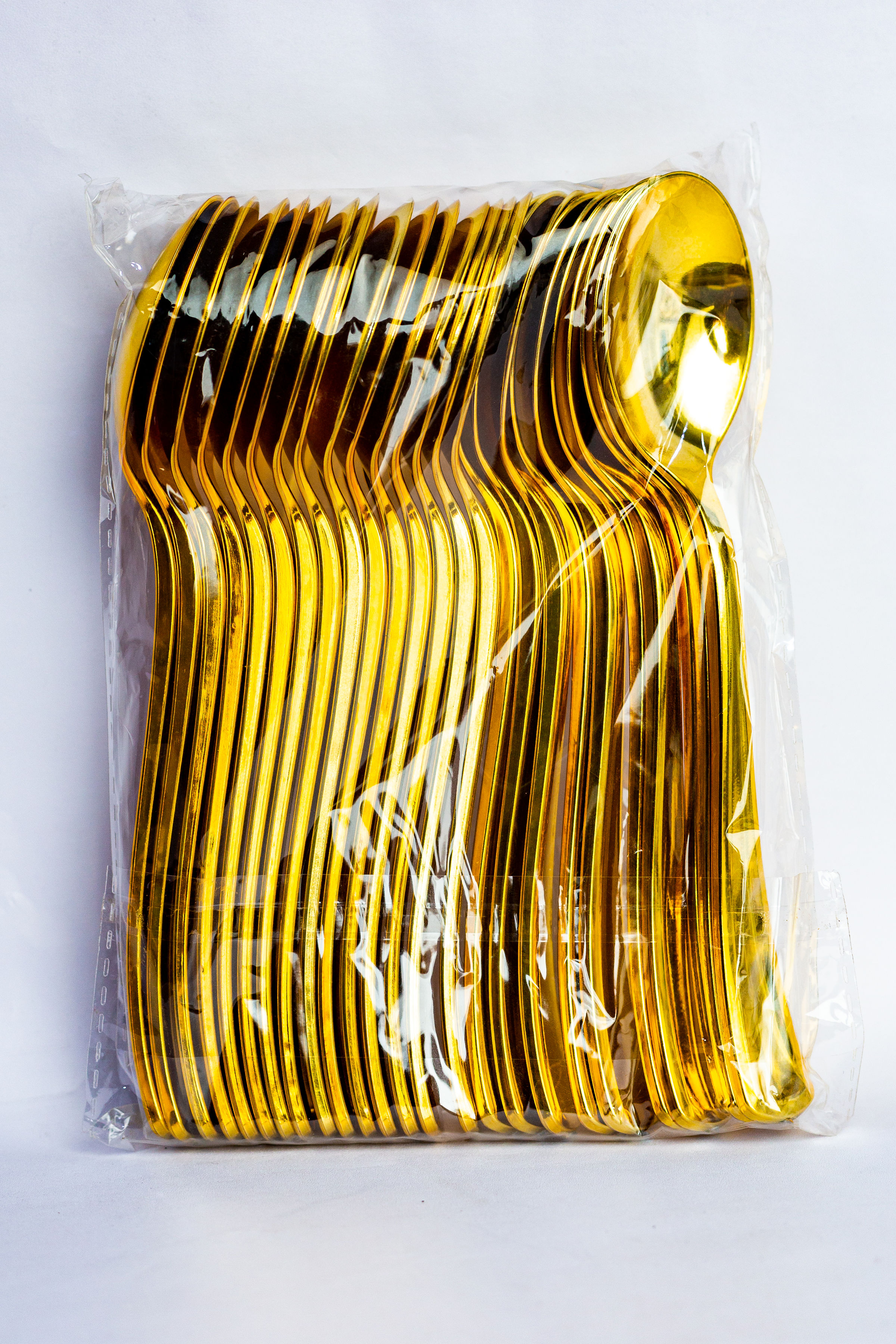 Stainless Steel Golden Spoon hover