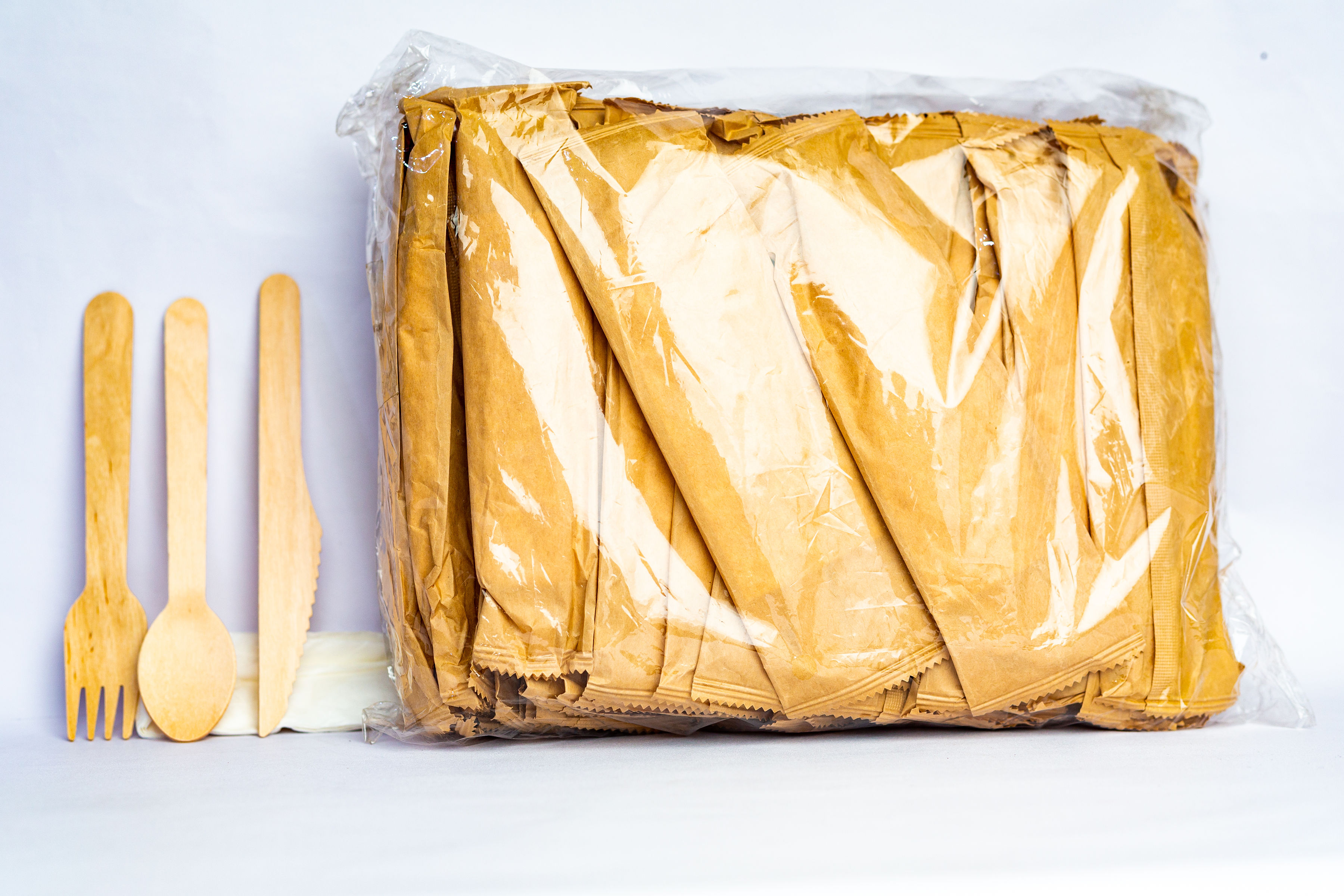 Bamboo Cutlery Set hover
